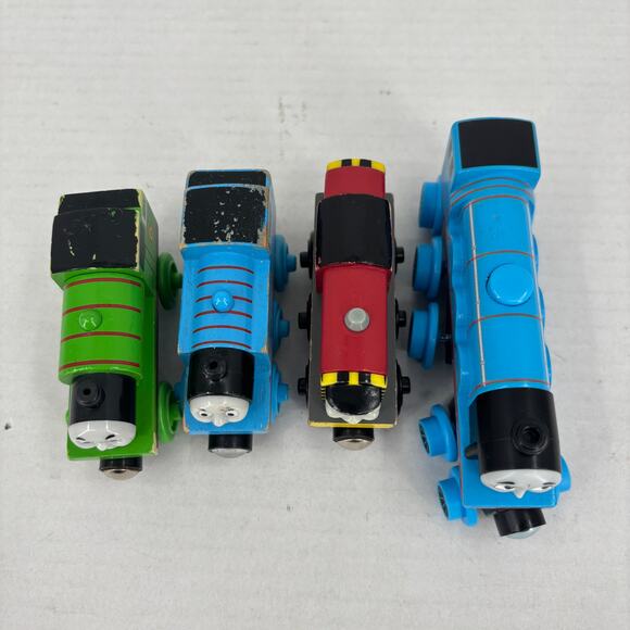 Thomas and Friends Trains Wooden Magnetic Lot 4 Salty Percy Gordon Replacements - Picture 3 of 8